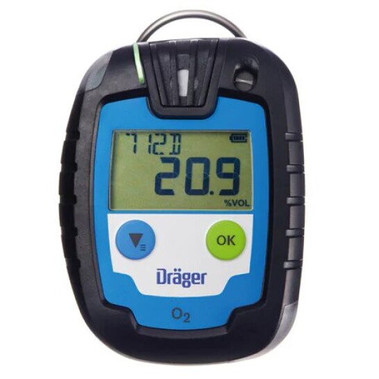 Draeger PAC 6000 Oxygen (O2) Gas Monitor | Instrument Depot